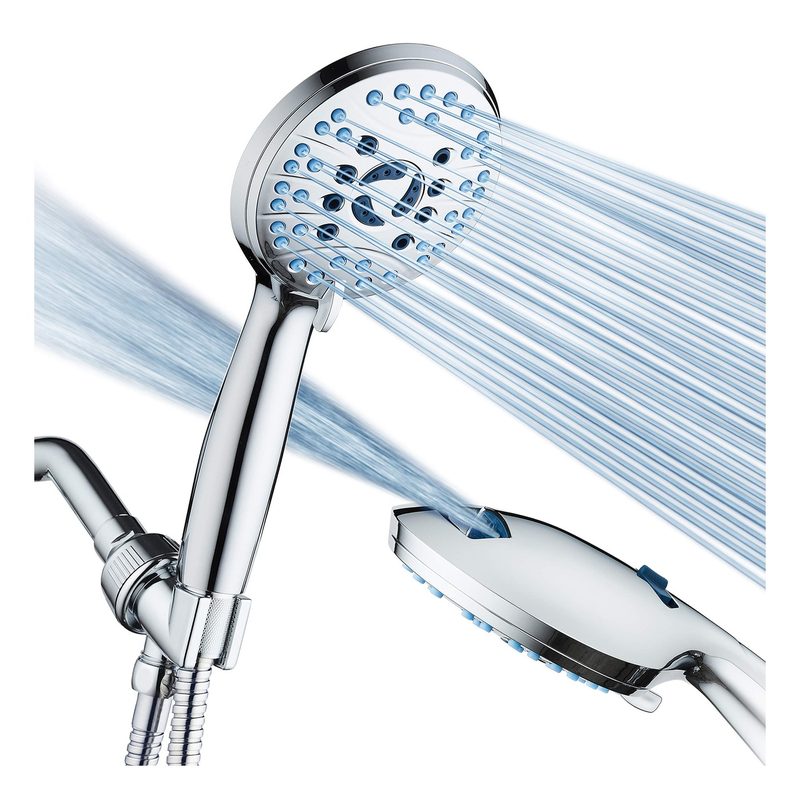 Handheld Showerhead with Long Hose